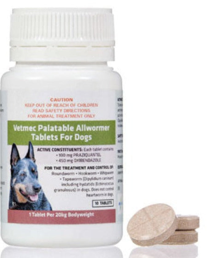 Vetmec Dog All Wormer