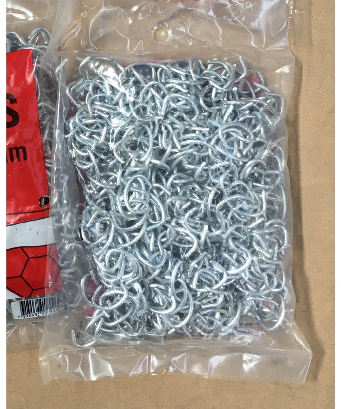 C Clips Netting Fasteners 16mm x 2.0mm pkt 500