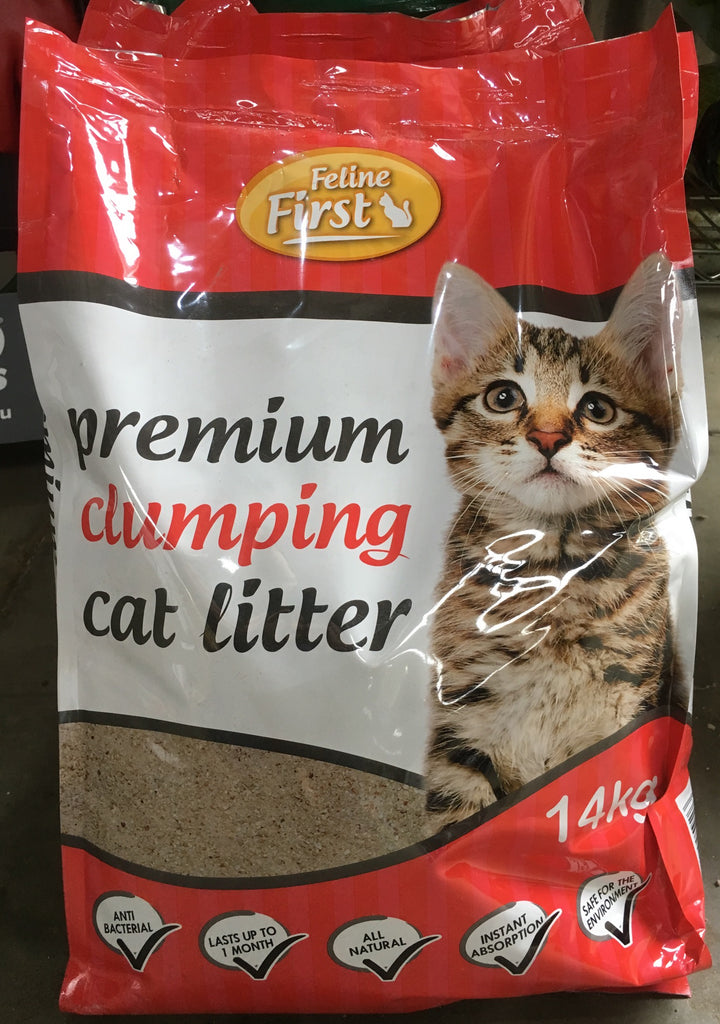Feline First Clumping Cat Litter 14kg