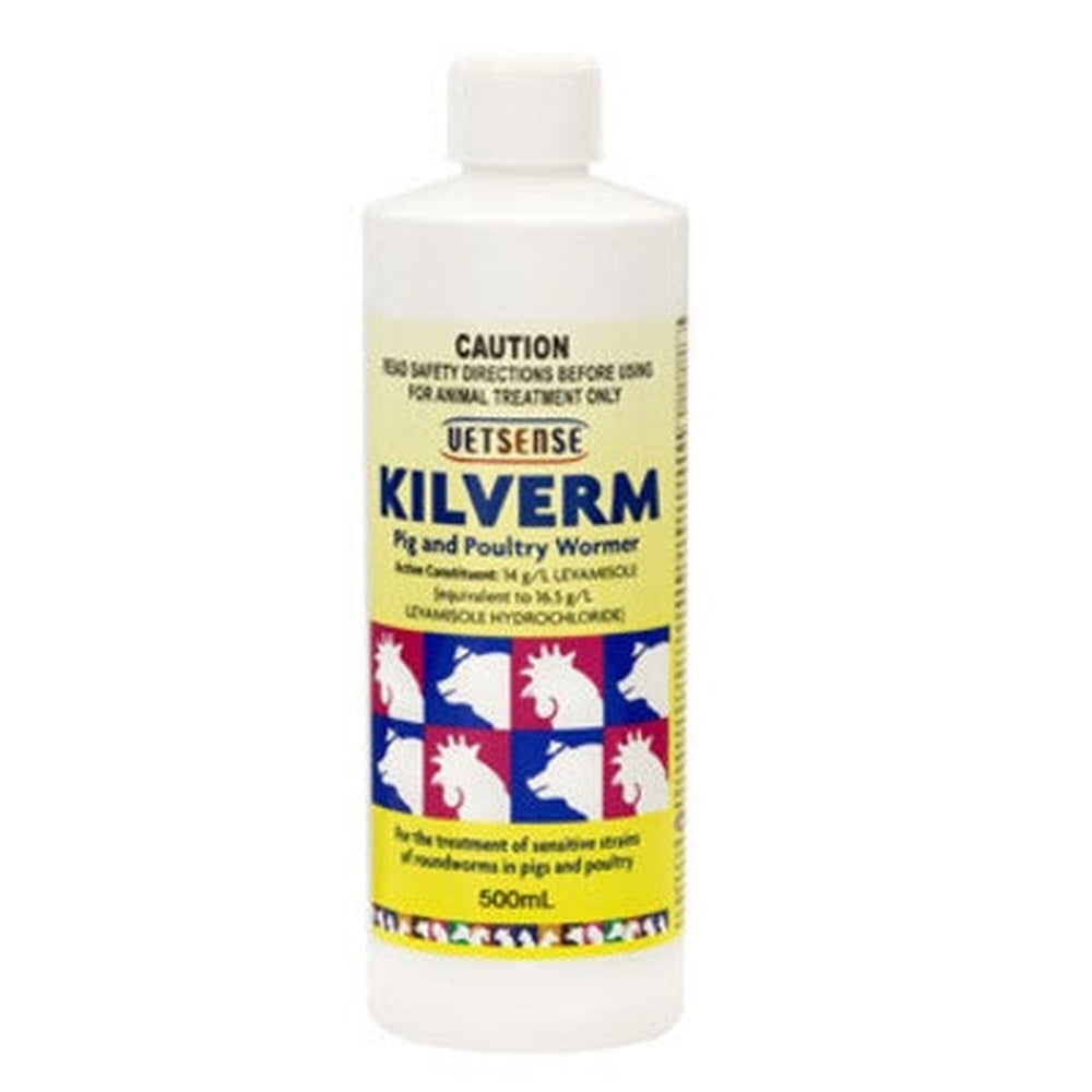 kilverm Pig and Poultry wormer 500ml