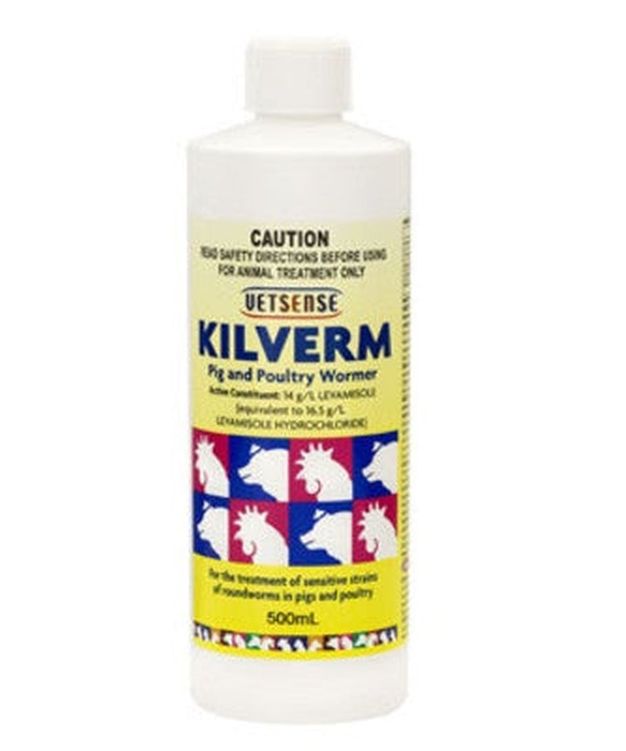 kilverm Pig and Poultry wormer 500ml