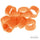 Poultry Leg Band Clip-on 20mm 10pk Orange