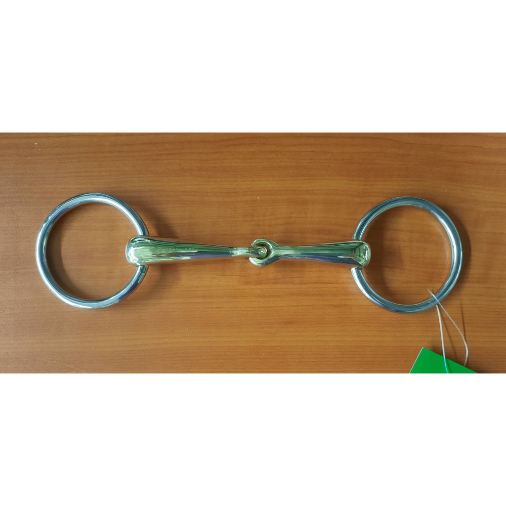 SS Loose Ring Thin Snaffle Bit 4.5"