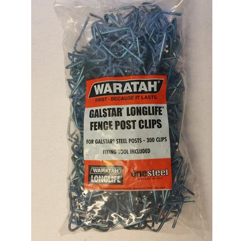 Waratah Star Post Clips 300 Pack