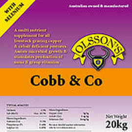 Olssons Cobb and Co +Sel (No Urea)