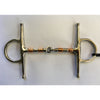 SS Full Cheek Copper Roller Snaffle Bit 5.5"