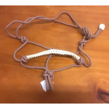Rope Halter Caramel and Cream