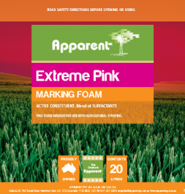 Apparent Foam Marker Pink 20L