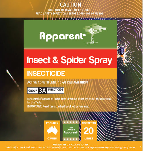 Apparent Insect & Spider Spray 1 Litre