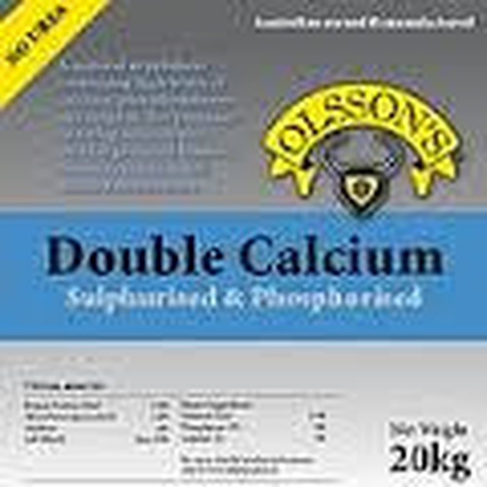 Olssons Double Calcium Phosphorised 20Kg