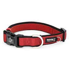 Premium Sport Neoprene Dog Collar 20-35cm - Red