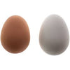 Brood Egg Rubber Brown Pair