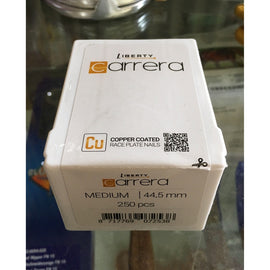 Liberty Carrera Medium 44,5mm CU Antimicrobial 250pcs Horse Shoes Nails