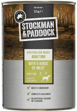 Stockman & Paddock 5 Kinds of Meat 6x1.2kg