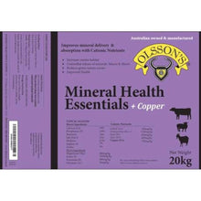 Olssons Mineral Health Essentials + Copper