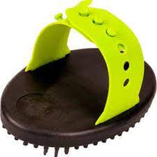 Rubber Curry Comb Senior - Hot Pink