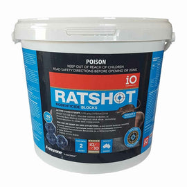 iO Ratshot Blue Blocks 2kg Active: Difenacoum
