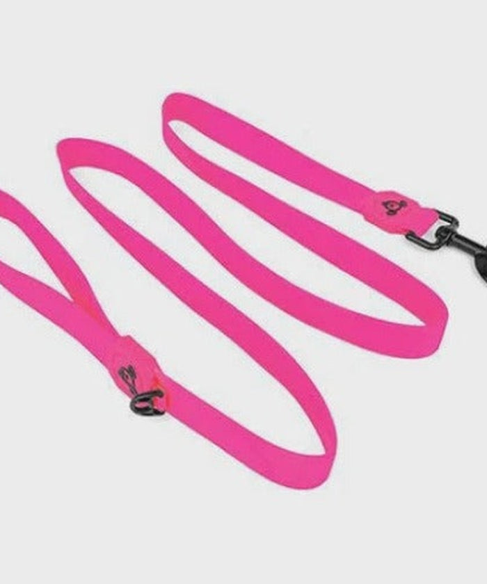 Waterproof Dog Leash (PVC) - Pink