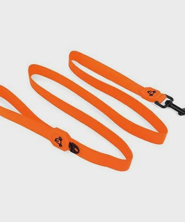 Waterproof Dog Leash (PVC) - Orange