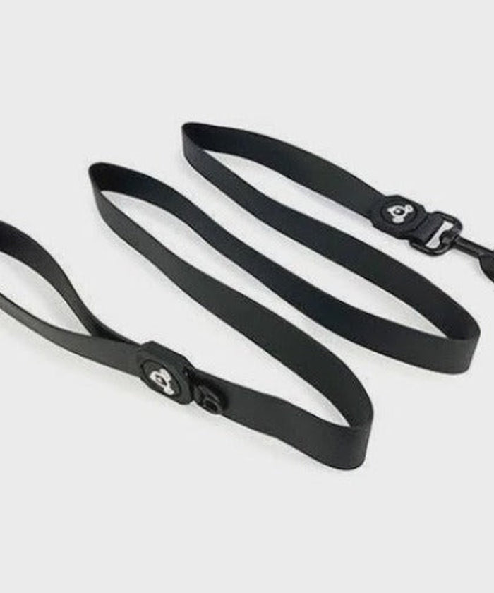 Waterproof Dog Leash (PVC) - Black