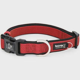 Premium Sport Neoprene Dog Collar - Medium - (35-55cm) - Red