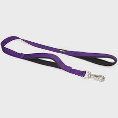 Premium Sport Neoprene Dog Lead - Purple