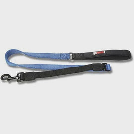 Bungee Dog Leash Neoprene Handle - Blue