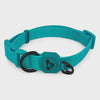 Waterproof Dog Collar (PVC) - Medium (34-49cm) - Aqua Blue