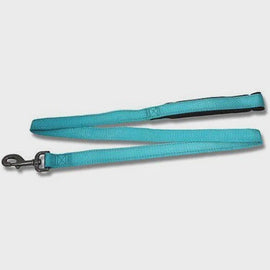 Dog Lead Reflective 120cm x 25mm - Aqua